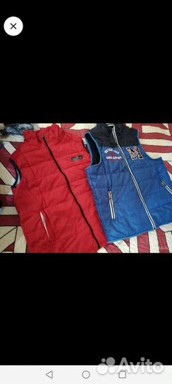 Два жилета подростковые