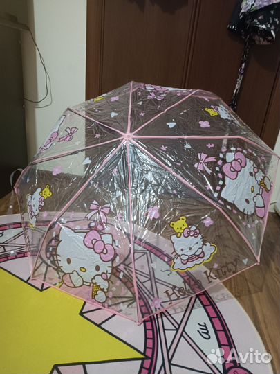 Зонт хеллоу китти y2k