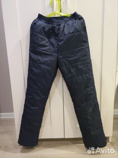 Брюки утеплённые для девочки рост 152