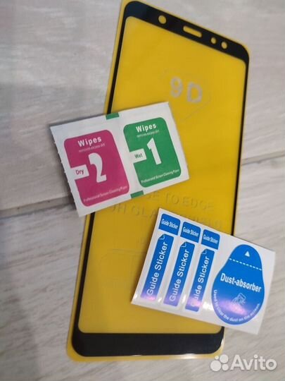 Защитное стекло для Samsung A6 и А 6+ (2018)