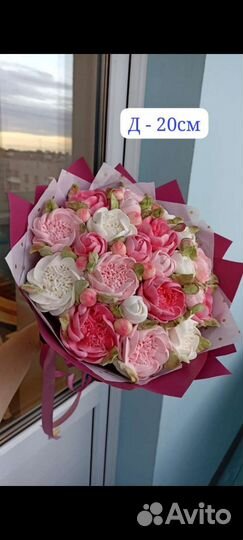 Букет из зефира