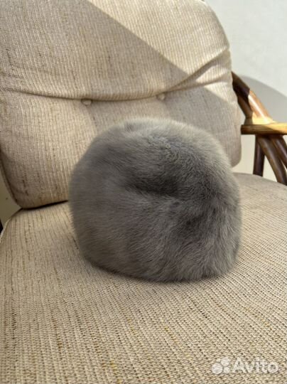 Зимняя шапка из натуральной норки, винтаж