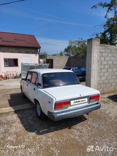 ВАЗ 2107 1.6 МТ, 2002, 99 776 км