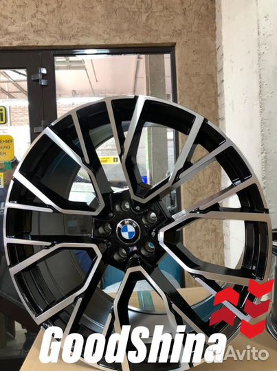 Новые диски R21 5/112 на BMW x5 x6 g05 g06