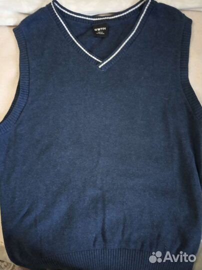 Школьные вещи пакетом 140-146 (жилет O'stin и др)