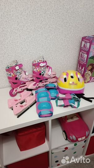 Ролики, шлем, защита