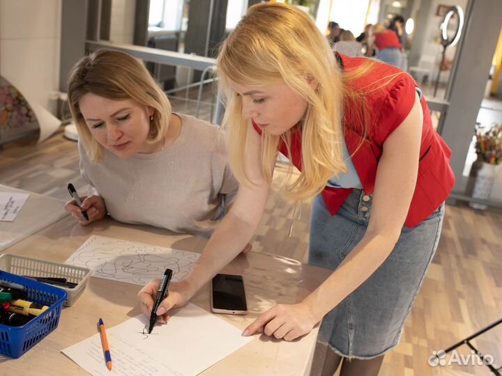 Нейрографика в парке арт завтрак мастер класс