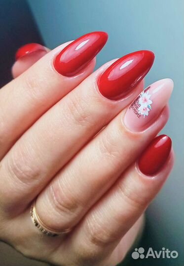 Маникюр на дому, гель лак