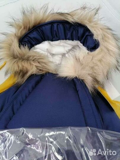 Зимний комбинезон для новорожденных