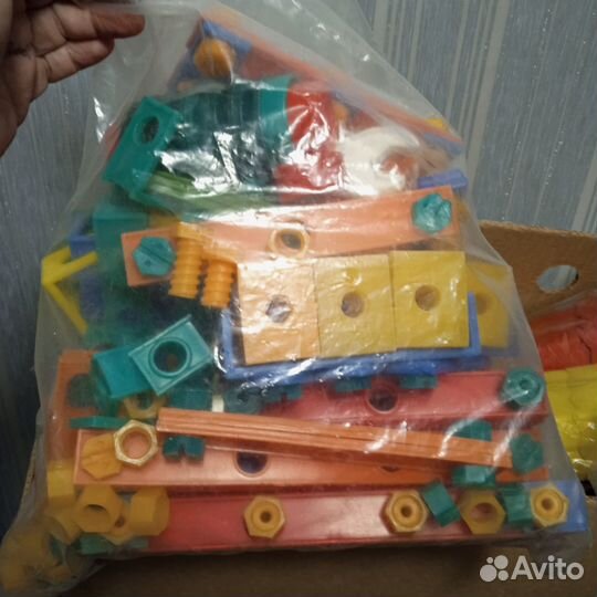 Детские конструкторы СССР и занимательные игры