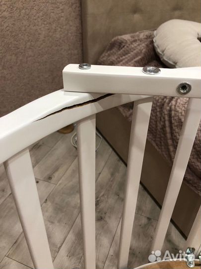 Детская кроватка круглая