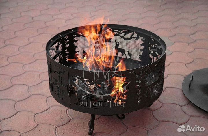 Костровая чаша, кострище