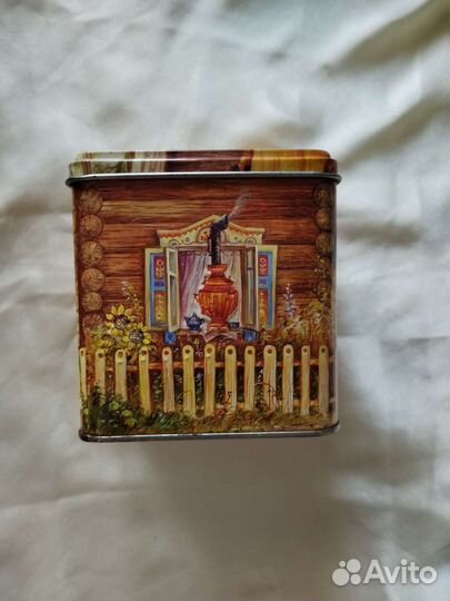 Жестяные банки для чая