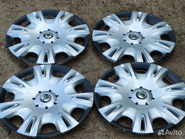 Оригинальные колпаки R16 Skoda