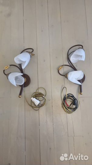 Люстра с бра