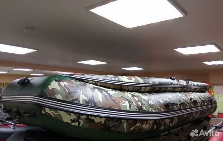 Лодка mishimo family lite DF 430 камуфляж