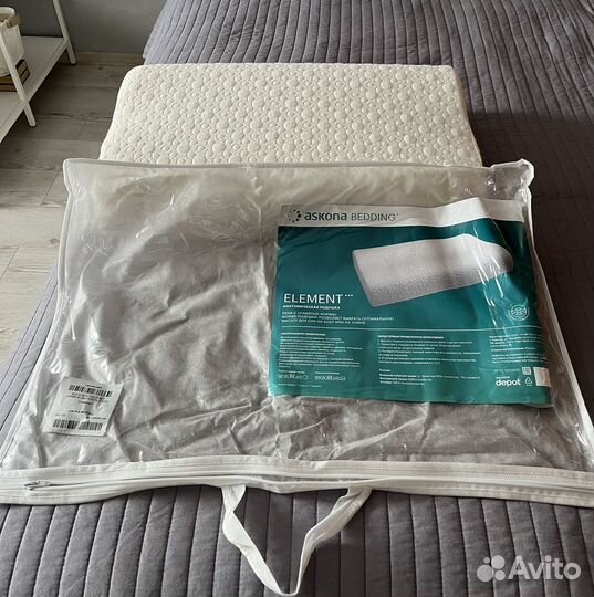 Подушка ортопедическая askona