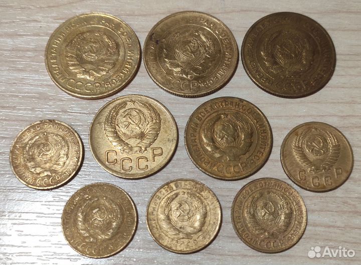 Монеты ранние советы