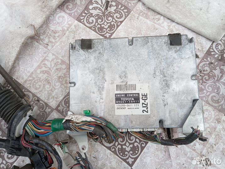 2JZ-GE мозги, эбу