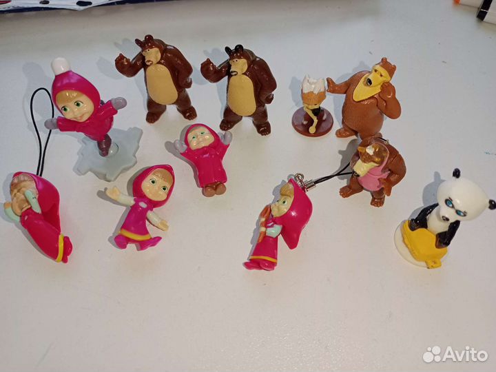 Игрушки Маша и Медведь фигурки