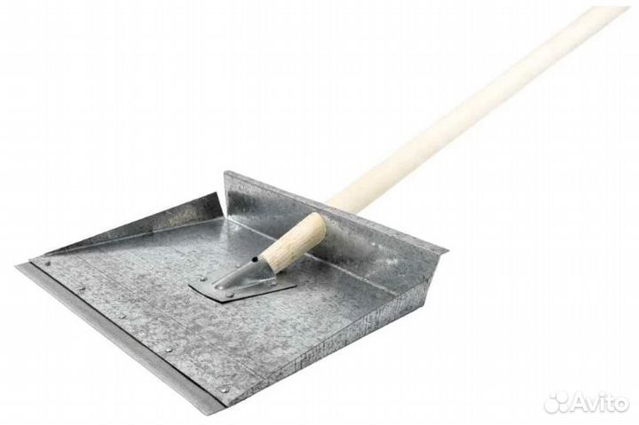 Лопата снеговая Павловская Заря оцинкованный метал