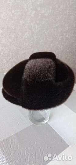 Шапка- кепка (56р.)из нерпы