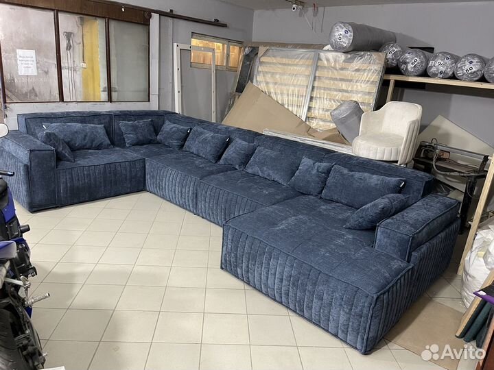 Угловой диван лофт