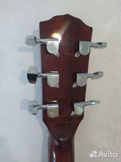 Акустическая гитара Fender cd 60s all mahogany