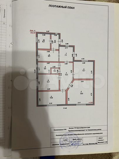 Дом 104,9 м² на участке 8 сот.