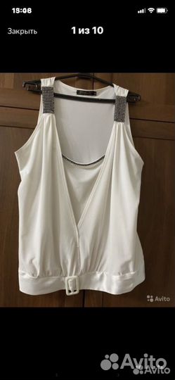 Блузки топики на 54 размер