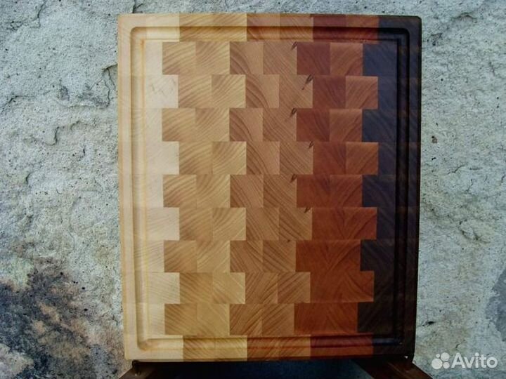 Доска торцевая разделочная / доска кухонная