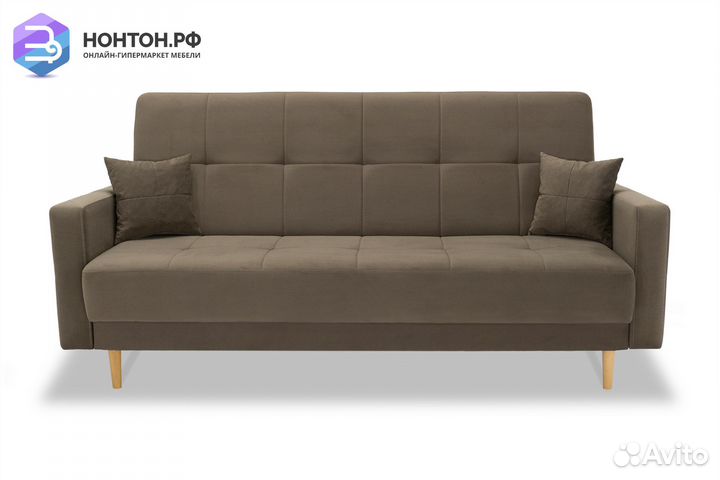 Диван книжка Фиеста светло-коричневый