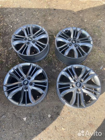 Оригинальные диски r17 hyundai