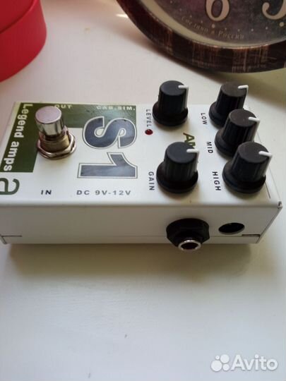 Преамп AMT S1 гитарная педаль