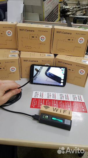 Беспроводной эндоскоп wifi