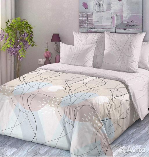 Постельное Евро (перкаль)