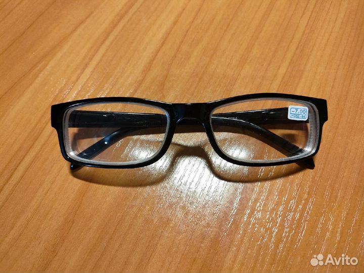 Очки с диоптриями -7.0