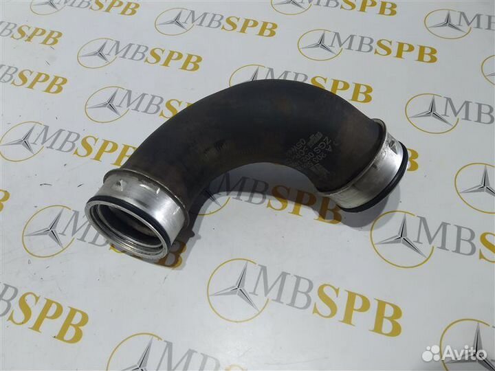 Патрубок интеркулера левый Mercedes C-Class W203
