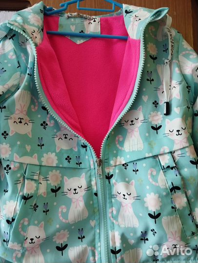 Ветровка для девочки 86+6