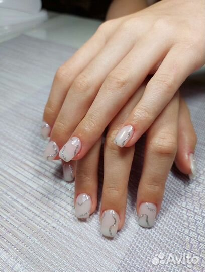 Наращивание ногтей, маникюр, покрытие гель лак