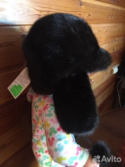 Шапка женская норковая новая