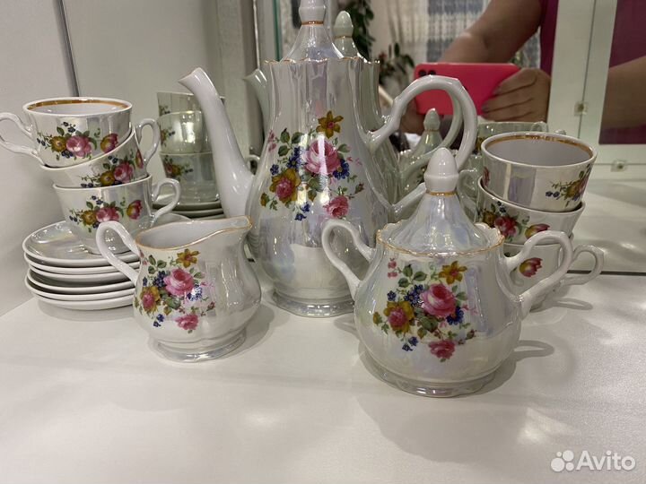 Чайный сервиз гдр,остатки столового СССР