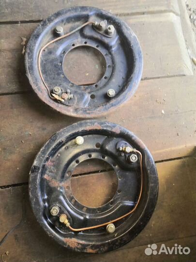 Опорные передние тормозные диски на газ 66