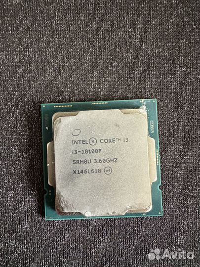 Процессор intel core i3 10100f