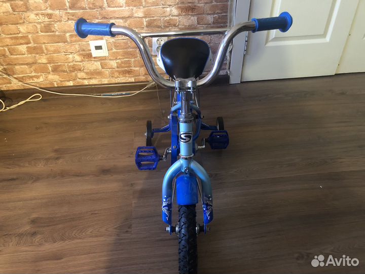 Детский, 4-х колесный велосипед