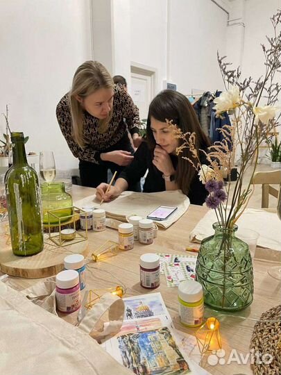 Мастер класс по рисованию акриловыми красками