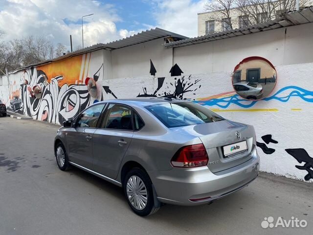 Volkswagen Polo 1.6 AT, 2018, 61 816 км