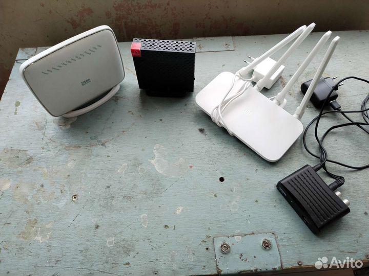 Цифровая тв приставка, роутер wifi