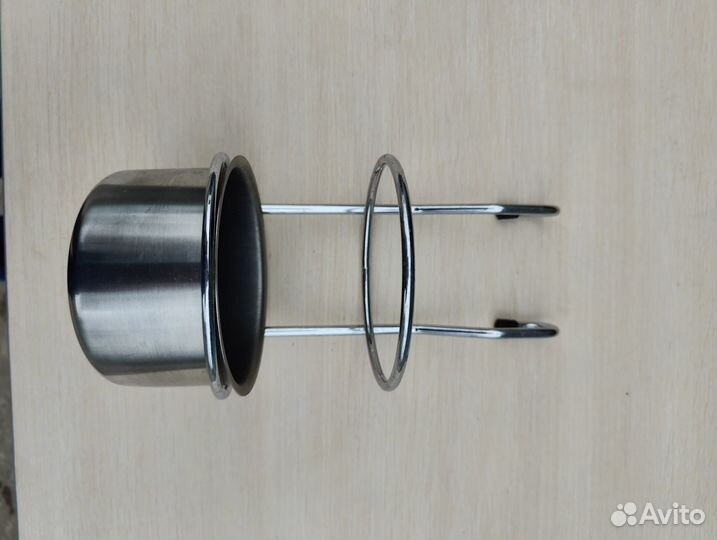 Стакан для столовых приборов навесной на рейлинг