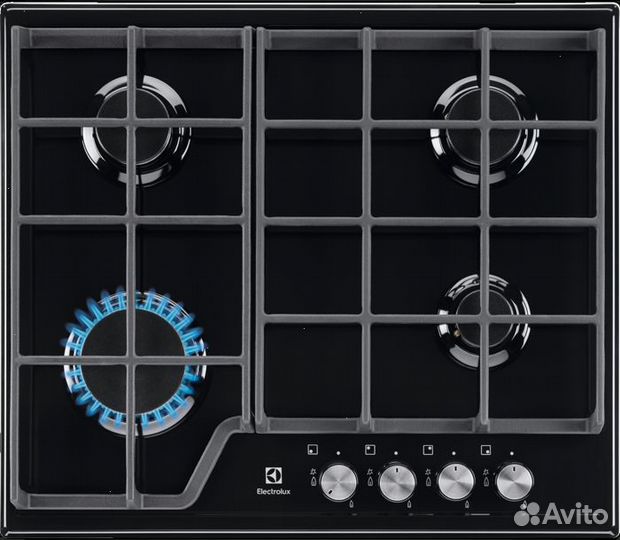 Поверхность газовая Electrolux GRE263MB черный